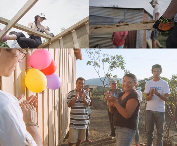 Ellison sponsors trips to build houses in Nicaragua