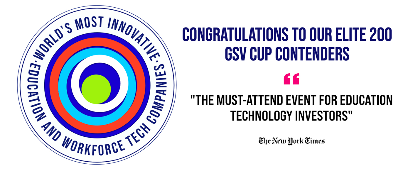 Selected as ASU/GSV Elite 200 Edtech Companies